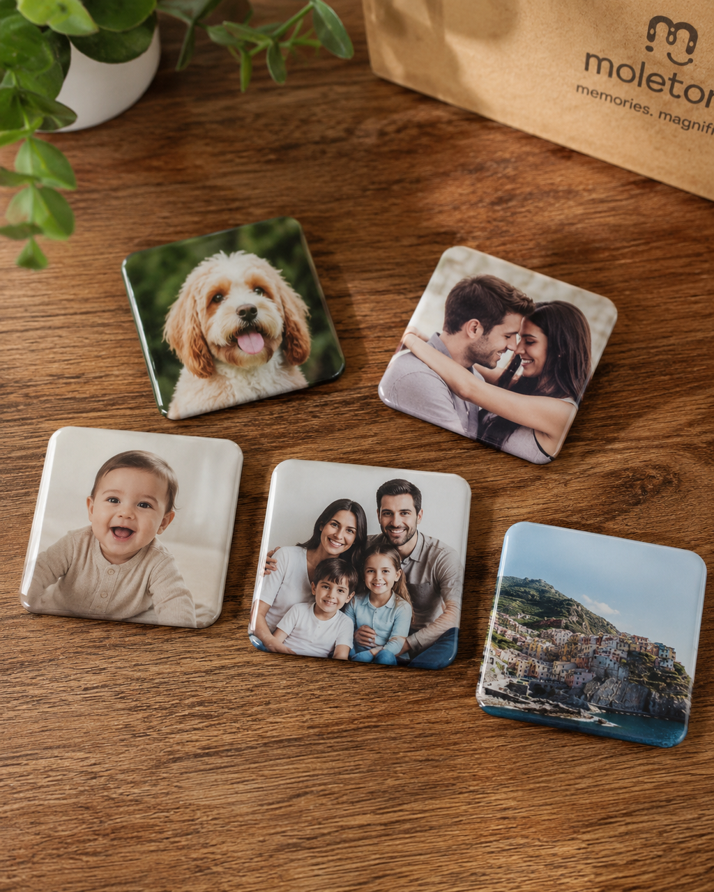 Fotos Imantadas Personalizadas 5x5